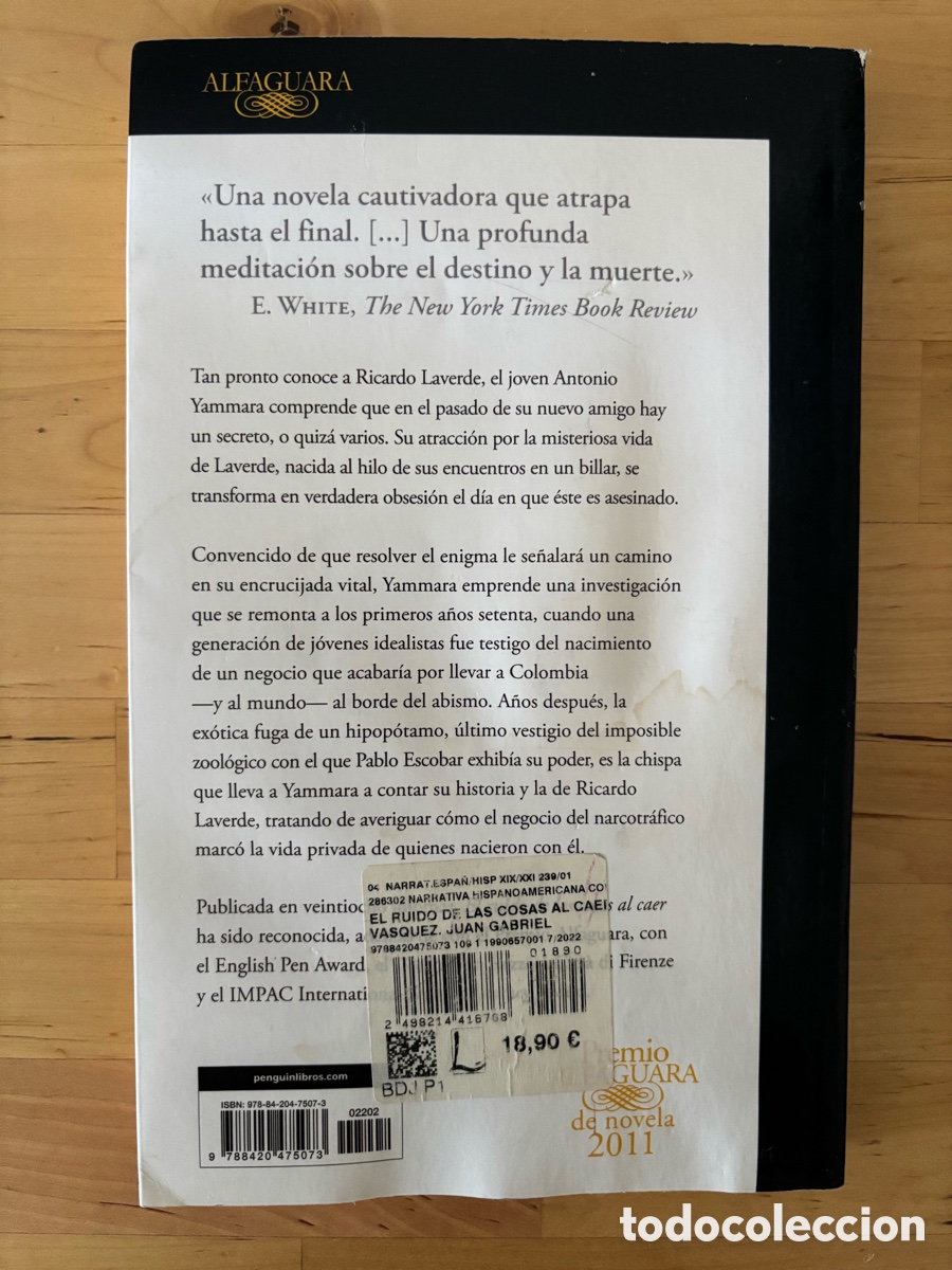 Libros: El ruido de las cosas al caer - Foto 2