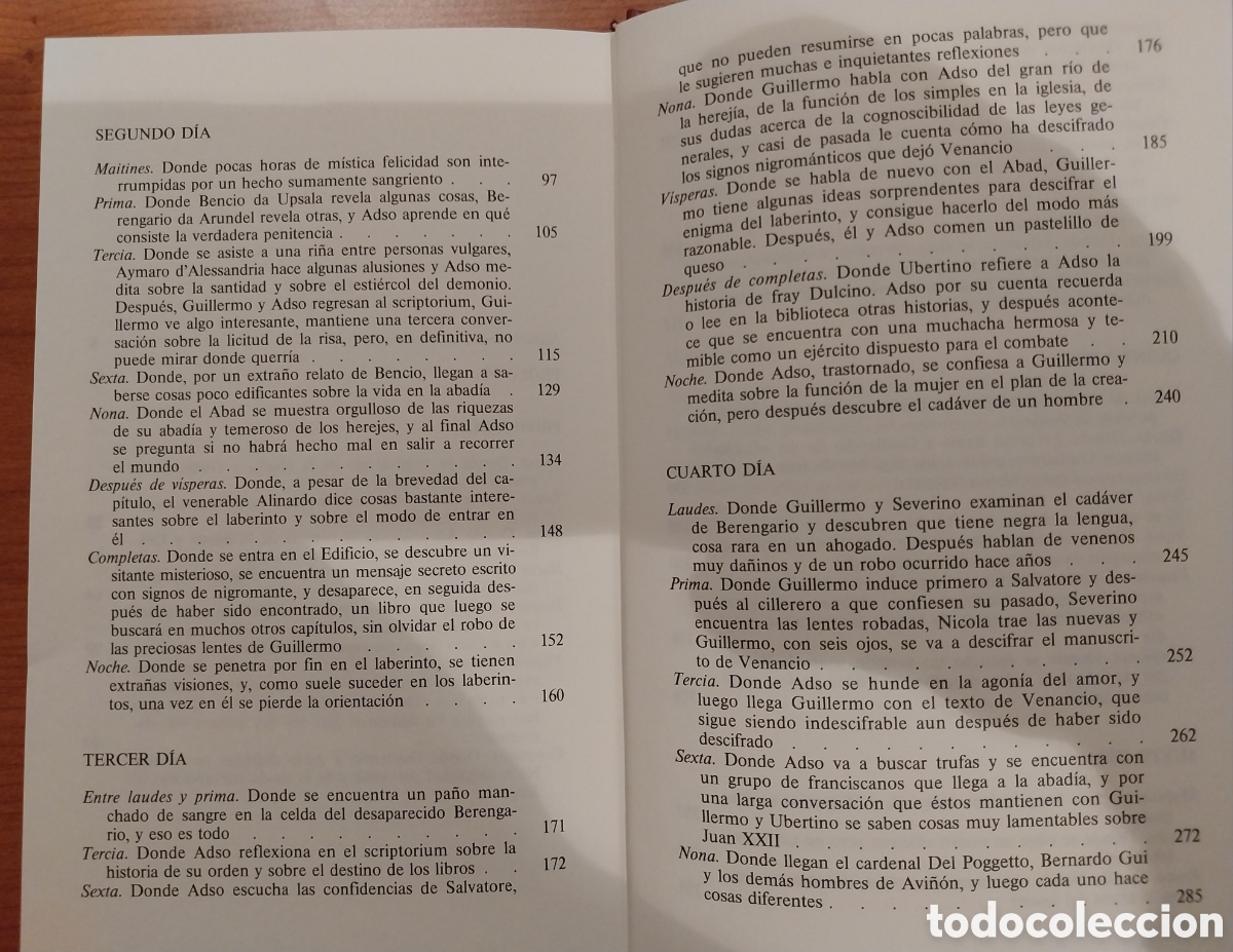 Libros: Novela &rdquo;El Nombre de la Rosa&rdquo; - Foto 8