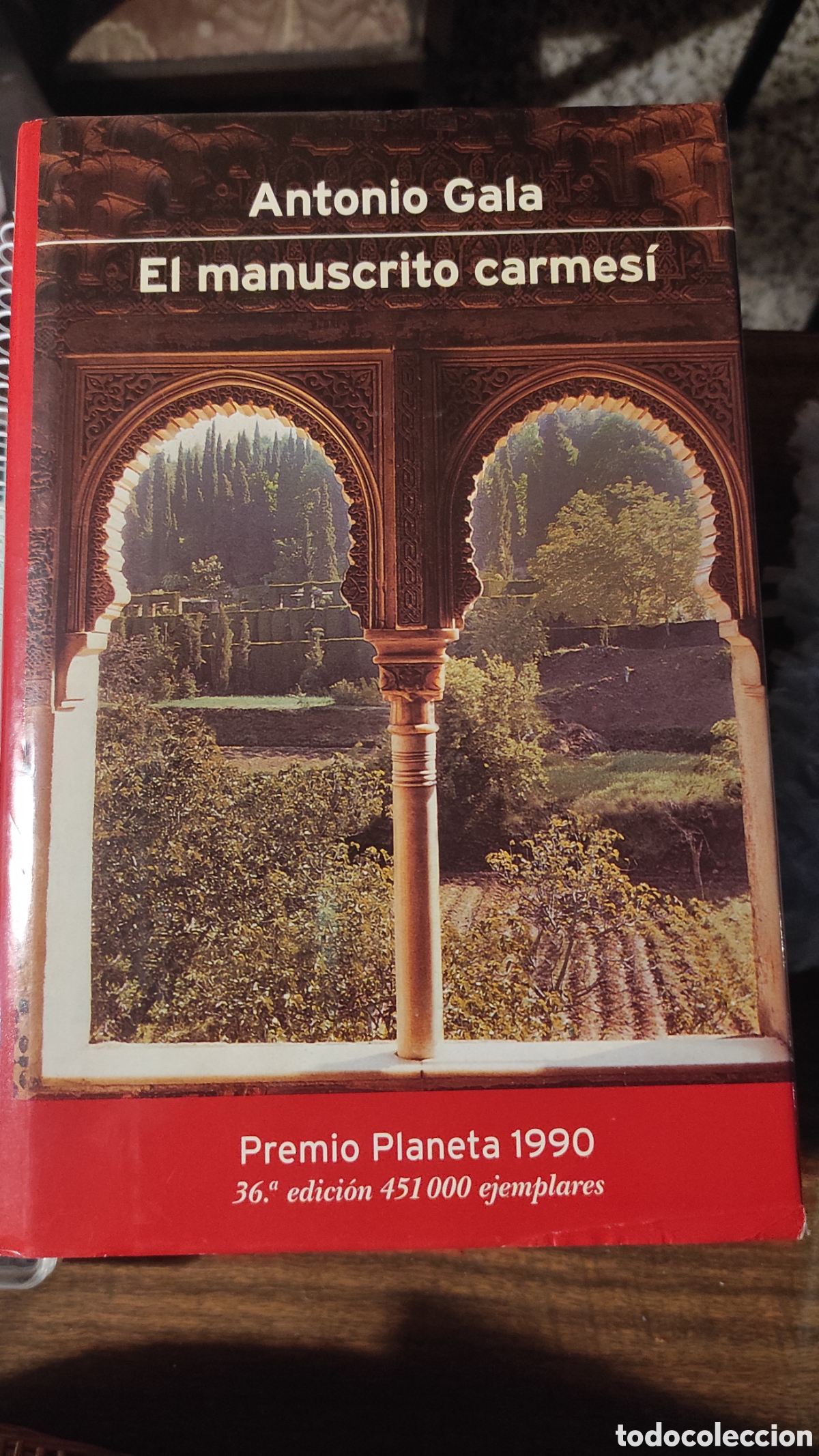 Libros: El manuscrito carmes&iacute;. Antonio Gala