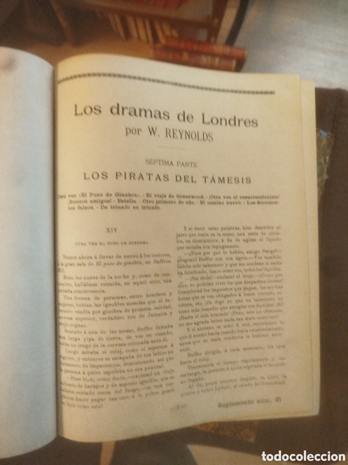 Libros: Los dramas de Londres por W. Reynolds tres Tomos completo.