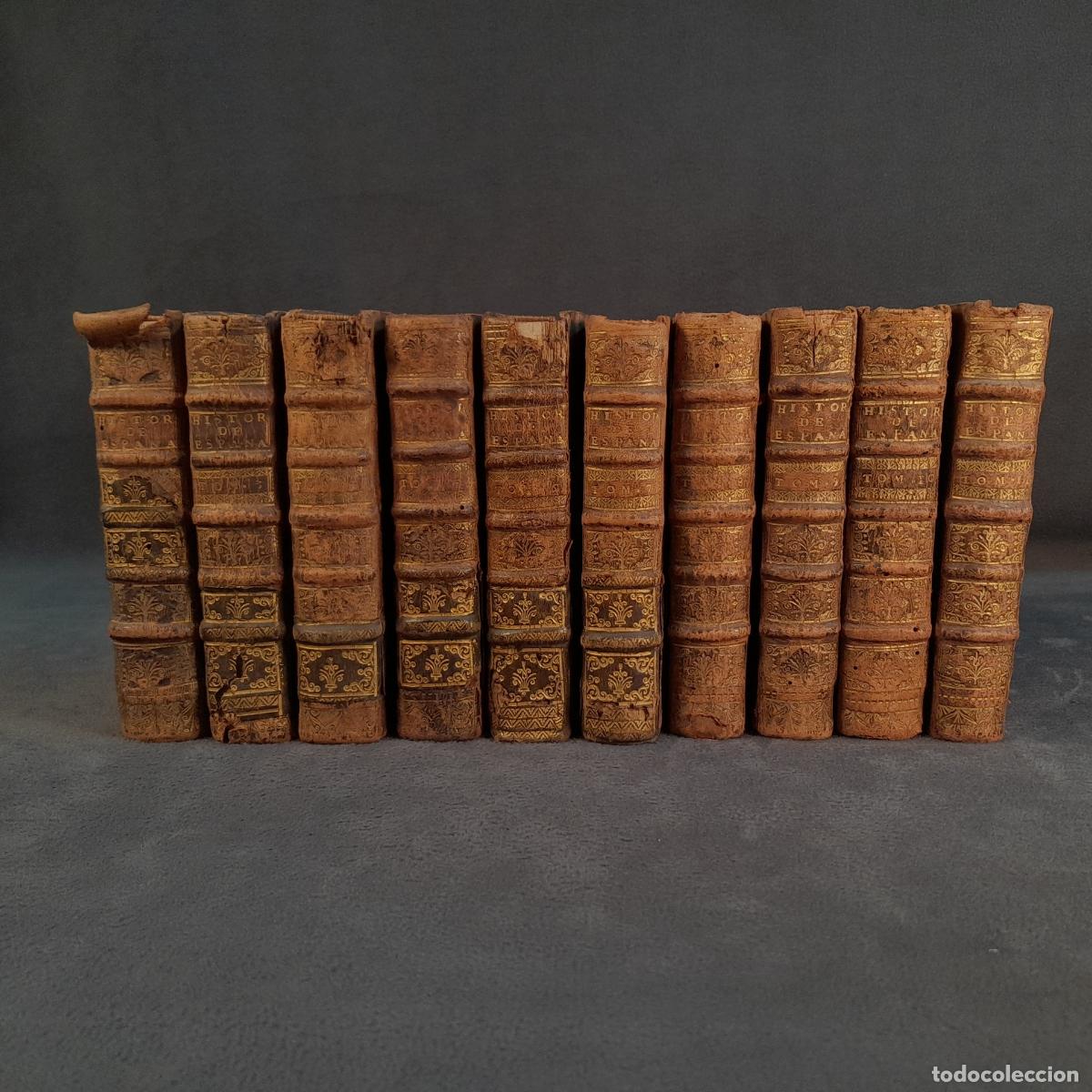 Libros: L-281.HISTORIA GENERAL DE ESPA&Ntilde;A.PADRE JUAN DE MARIANA.9 VOL&Uacute;MENES.1719.