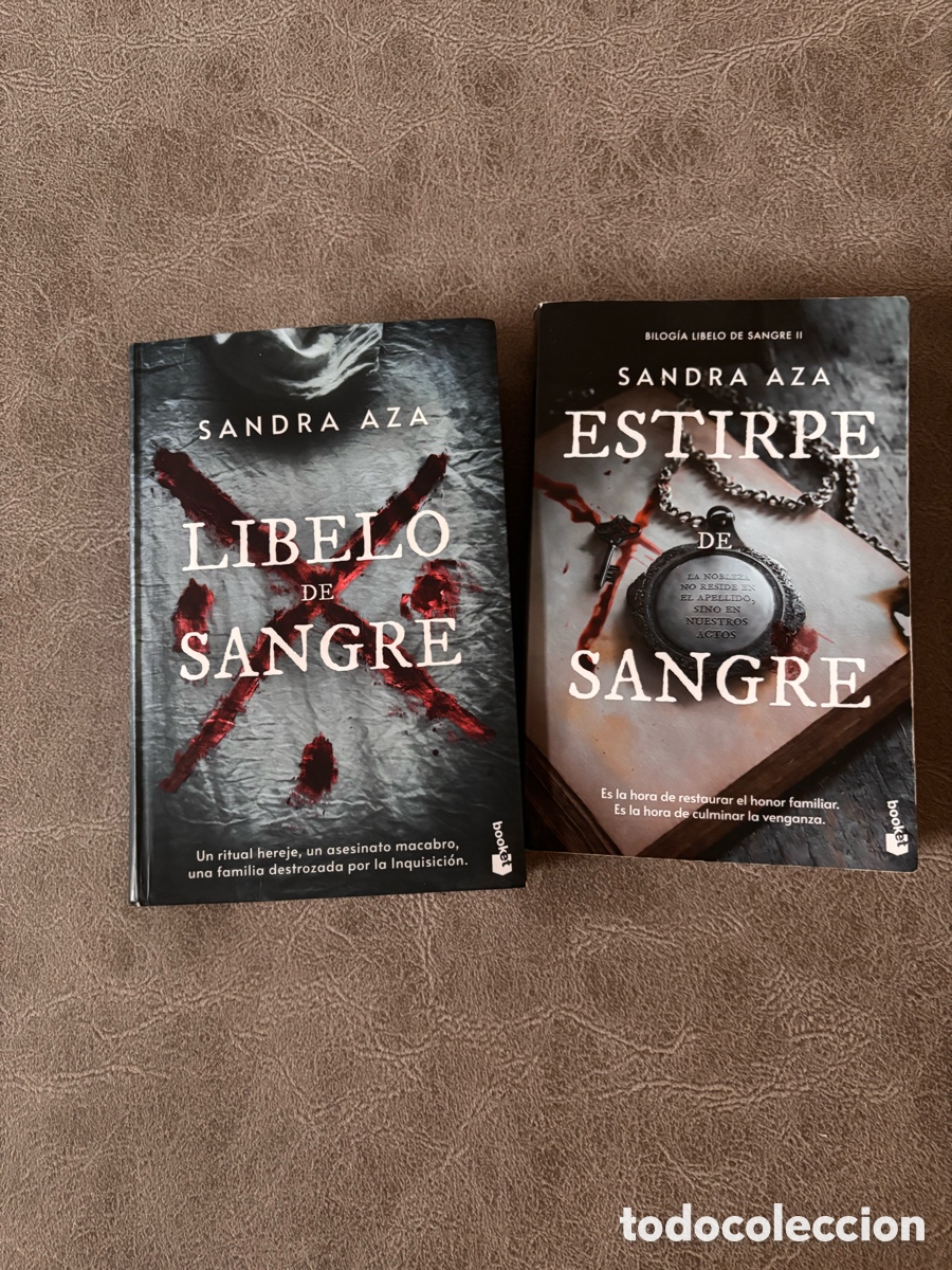 books: Libelo de Sangre y Estirpe de Sangre