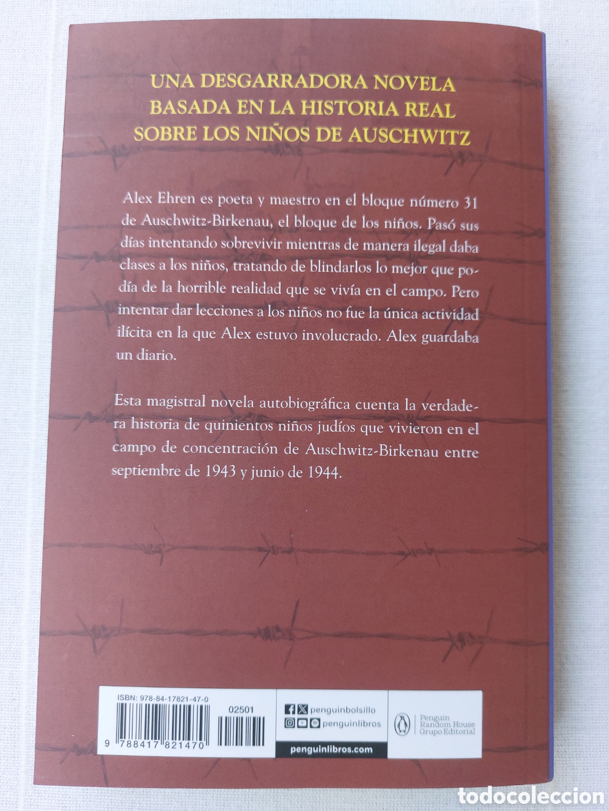 Libros: El maestro de Auschwitz - Foto 3