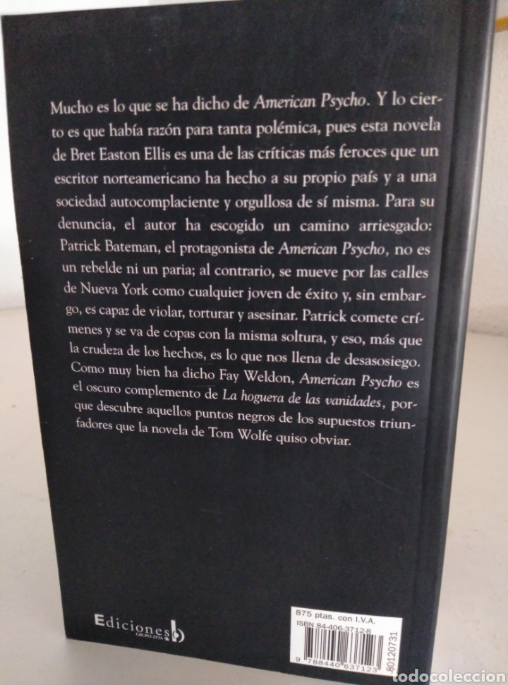 Libros: American Psycho - Foto 2
