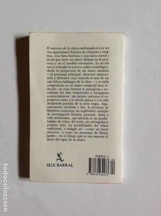 Libros: LIBRO EL MISTERIO DE LA CRIPTA EMBRUJADA - MENDOZA, E _LEY248 - Foto 2
