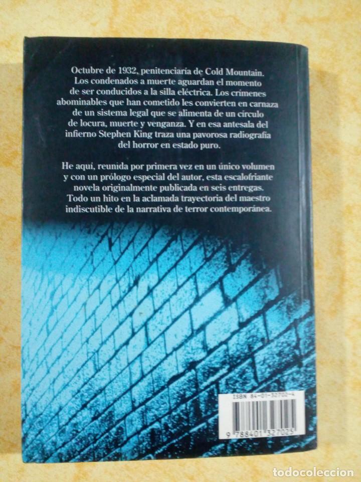 Libros: LIBRO DE EL PASILLO DE LA MUERTE DE STEPHEN KING ! - Foto 2