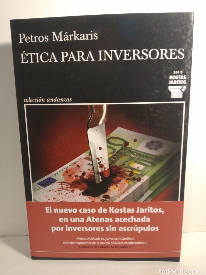 Libros: Ética para inversores Petros Márkaris. Kostas Jaritos. Tusquets - Foto 3 - 277738613