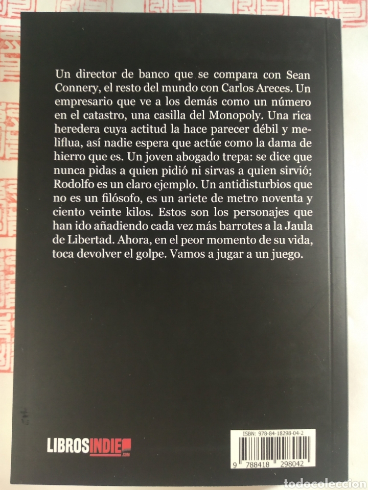 Libros: JAULA. Rafa Vera - Foto 2