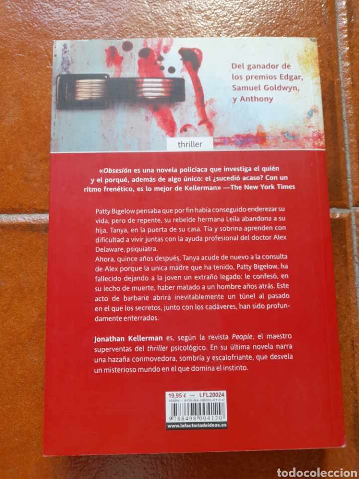 Libros: Obsesi&oacute;n. Jonathan Kellerman - Foto 2