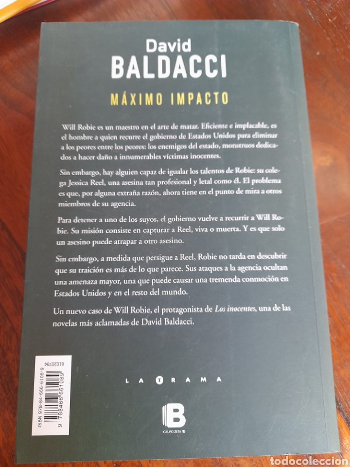Libros: M&aacute;ximo impacto. Davis Baldacci - Foto 2