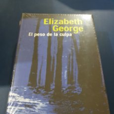 Livres: EL PESO DE LA CULPA NUEVO SIN ABRIR ELIZABETH GEORGE CIRCULO DE LECTORES. Lote 310996698