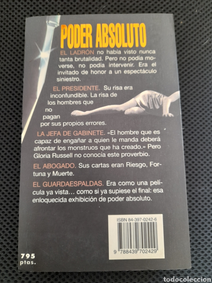 Libros: Poder absoluto David Baldacci - Foto 2