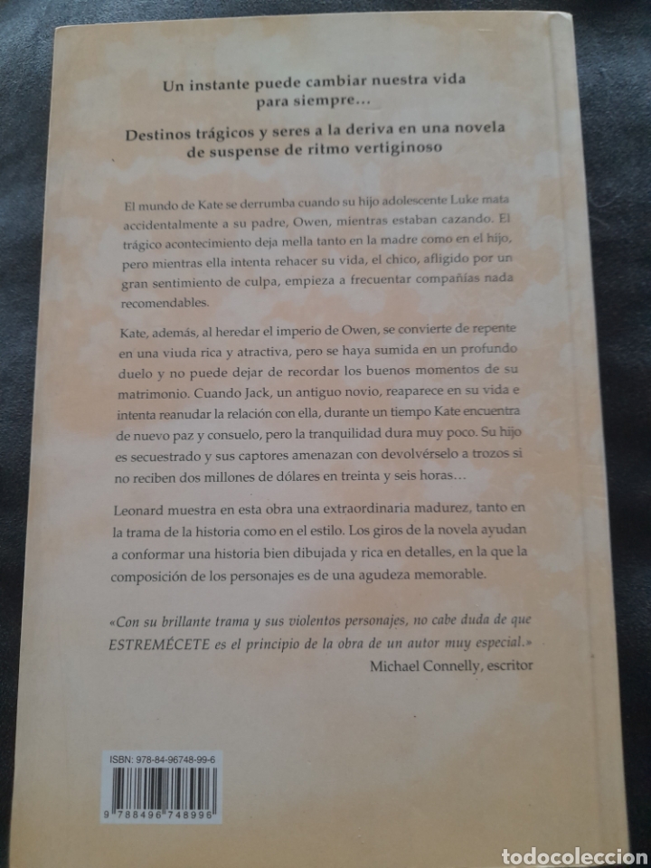 Libros: Estrem&eacute;cete. Peter Leonard - Foto 2