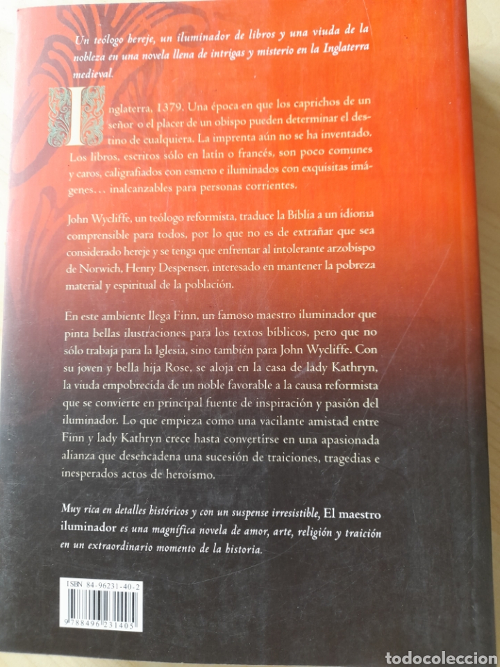 Libros: El maestro iluminador.Brenda Rickman vantrease - Foto 2