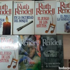 Libri: LOTE 7 NOVELAS INTRIGA , DE RUTH RENDELL. MUY BUEN ESTADO