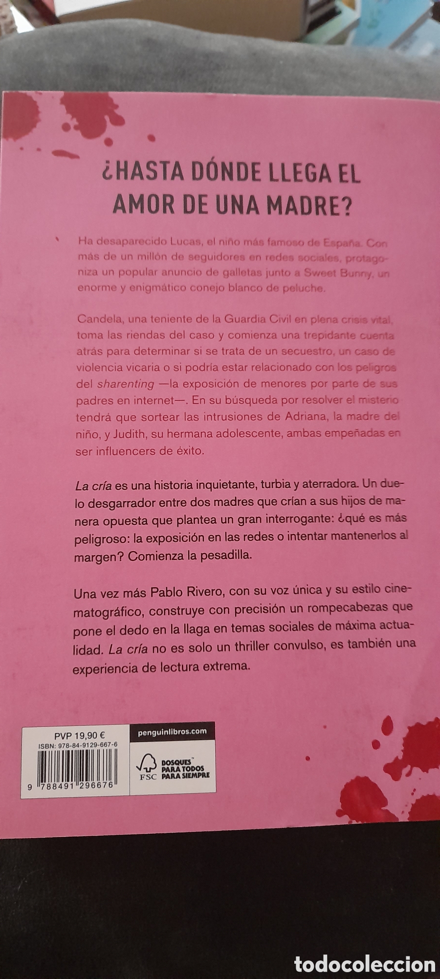 Libros: La cr&iacute;a. Pablo Rivero - Foto 2