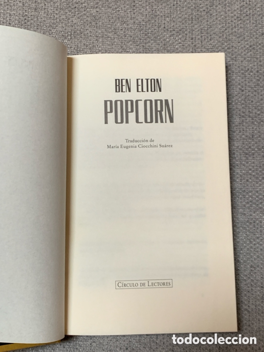 Libros: Popcorn, de Ben Elton - Foto 3