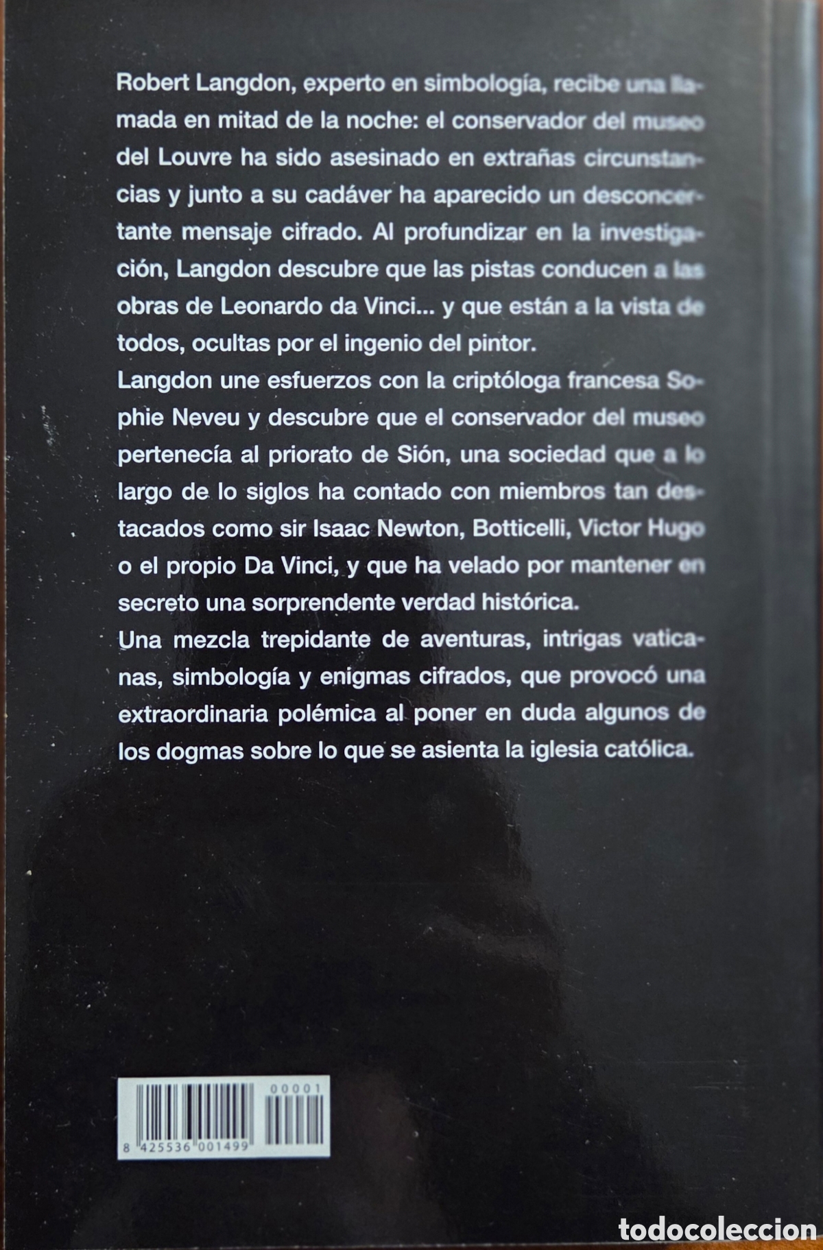 Libros: El c&oacute;digo Da Vinci. Editorial. Planeta - Foto 2