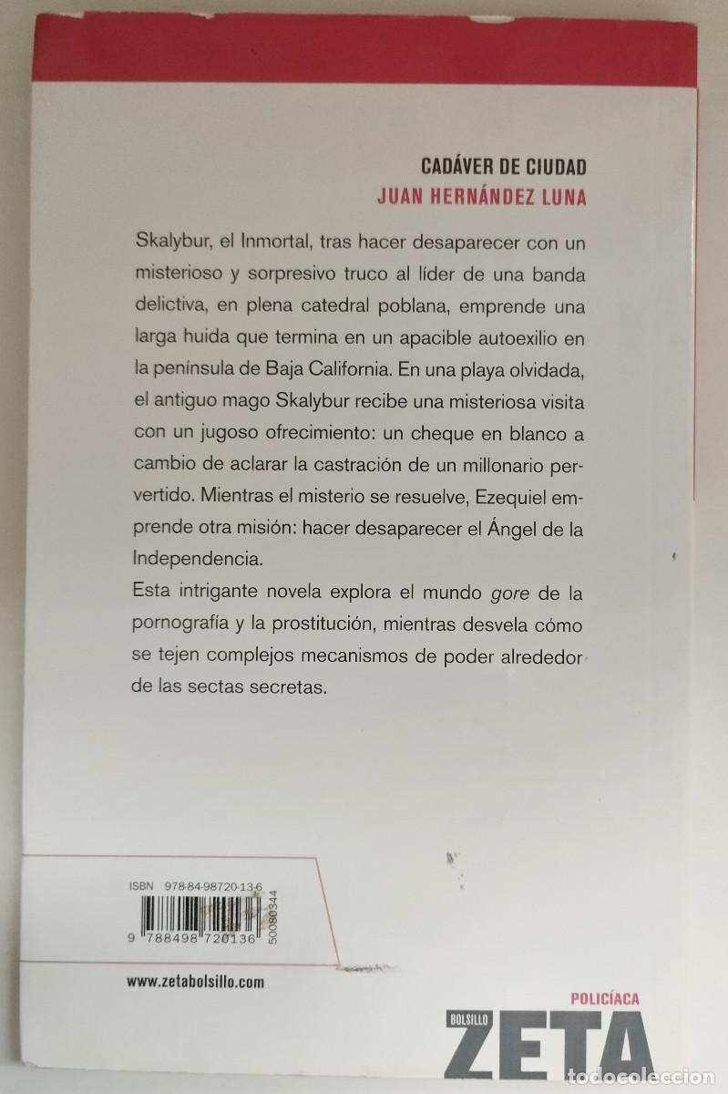 Libros: Libro &ldquo;Cad&aacute;ver de ciudad&rdquo; - Foto 2