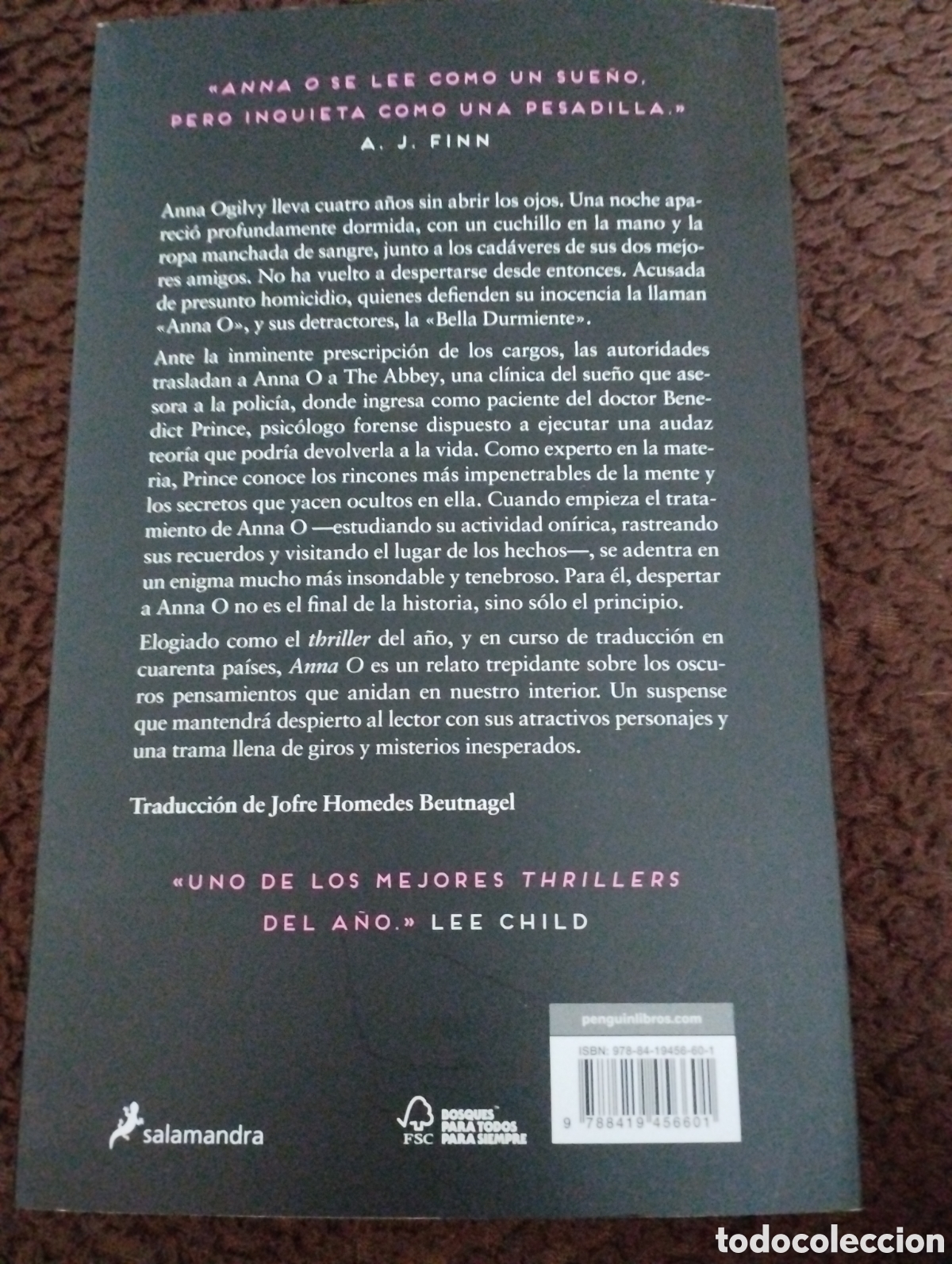 Libros: Anna O de Matthew Blake - Foto 2