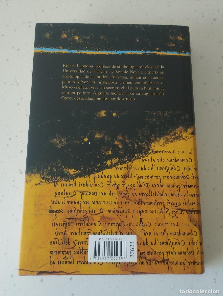 Libros: EL C&Oacute;DIGO DA VINCI, DAN BROWN, C&Iacute;RCULO DE LECTORES, COMO NUEVA - Foto 2