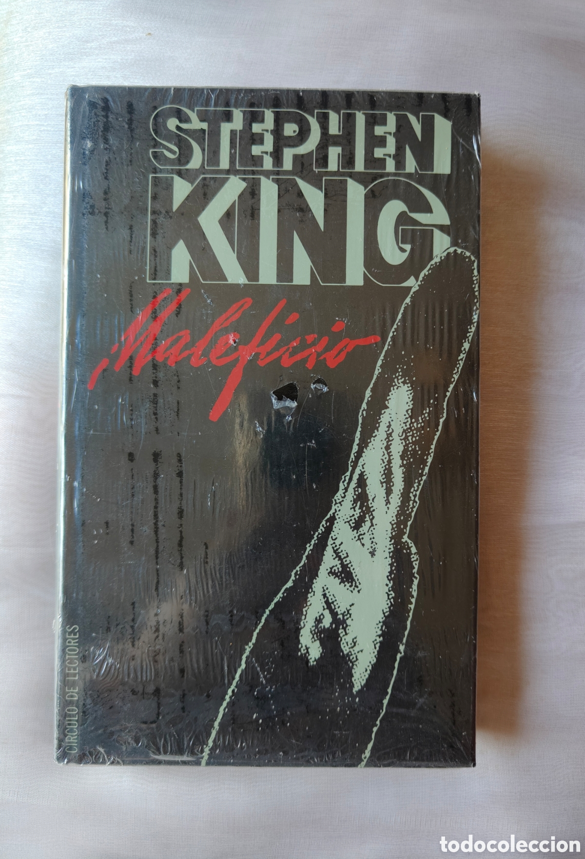 Libros: Magn&iacute;fico ejemplar de &rdquo;Maleficio&rdquo; (Thinner) de Stephen King, en edici&oacute;n de C&iacute;rculo de Lectores.