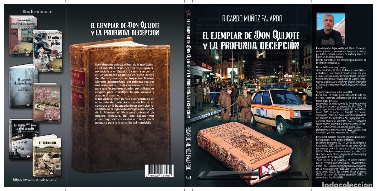 Libros: El ejemplar de Don Quijote y la profunda decepci&oacute;n, Ricardo Mu&ntilde;oz Fajardo