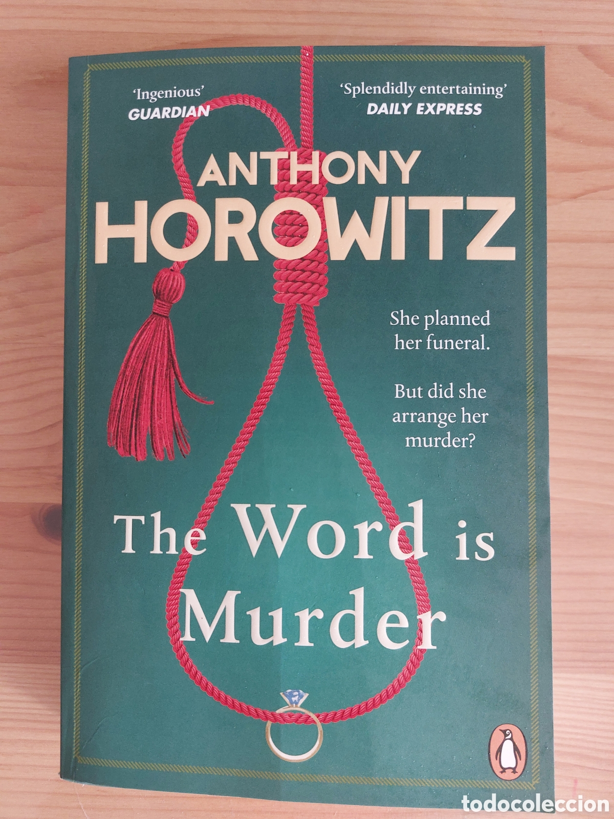 Libros: The Word is Murder. Anthony Horowitz