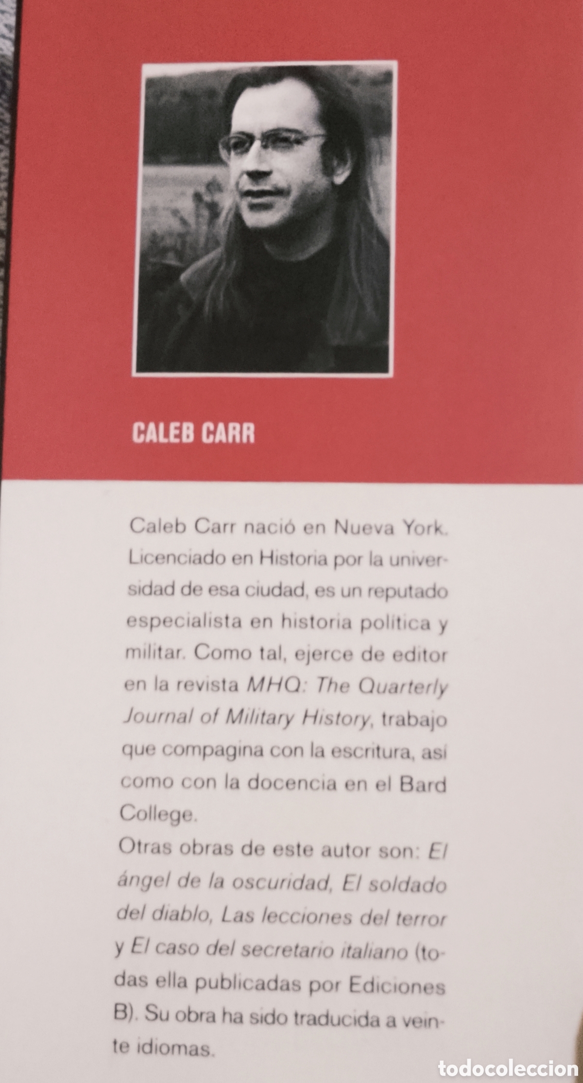 Libros: &rdquo; El Alienista&rdquo; de Caleb Carr - Foto 10