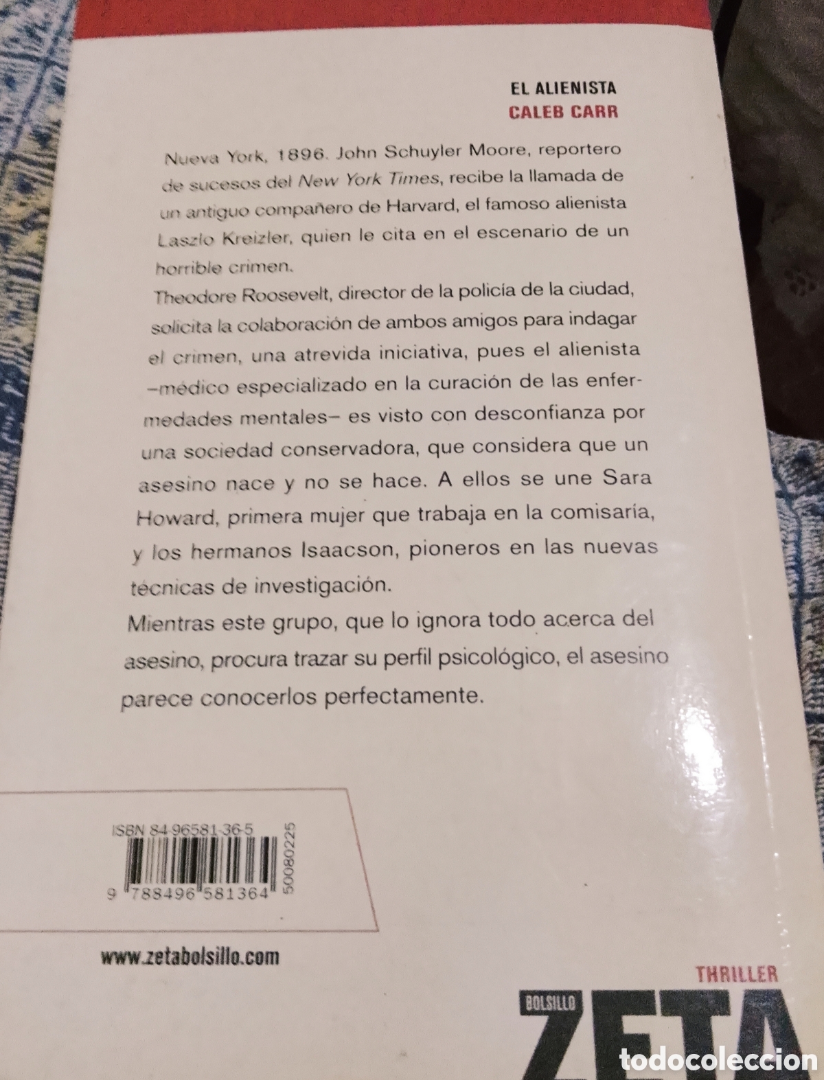 Libros: &rdquo; El Alienista&rdquo; de Caleb Carr - Foto 11