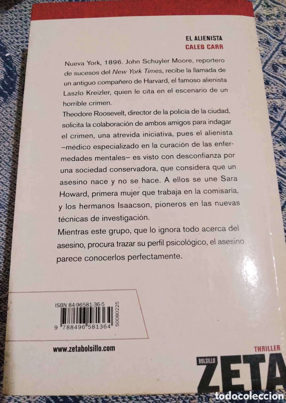Libros: &rdquo; El Alienista&rdquo; de Caleb Carr - Foto 23