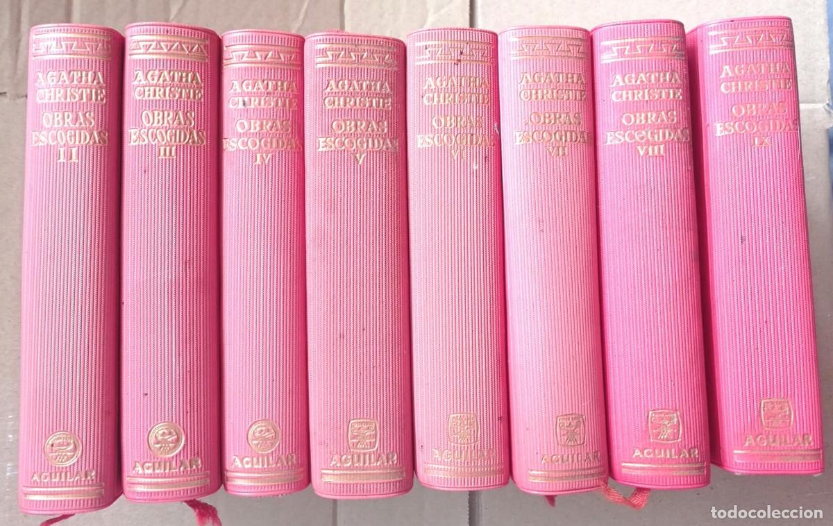 Libros: Lote Tomos II al IX - Agatha Christie Obras Escogidas (Editorial Aguilar)
