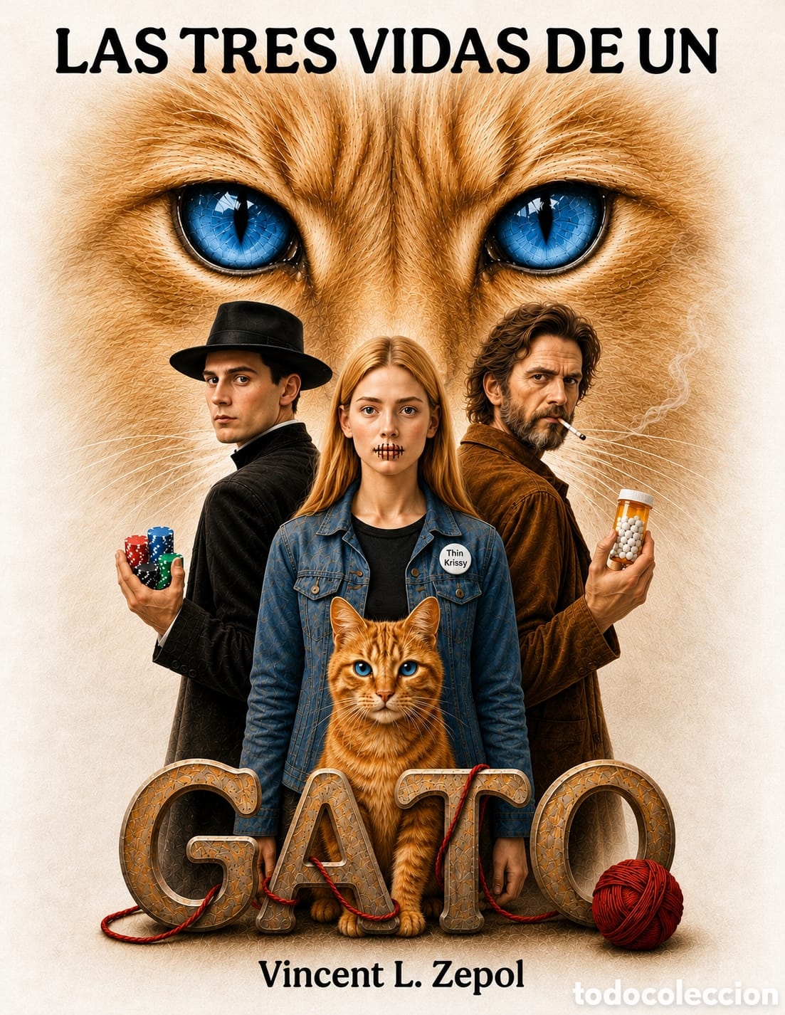 books: LAS TRES VIDAS DE UN GATO