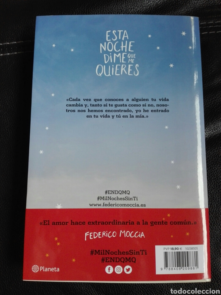Libros: Esta noche dime que me quieres Federico Moccia. Libro nuevo - Foto 4 - 198139173