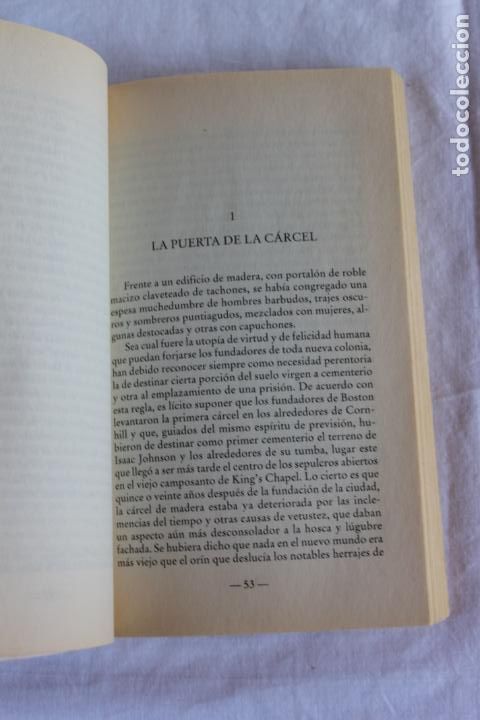 Libros: LA LETRA ESCARLATA - Foto 2