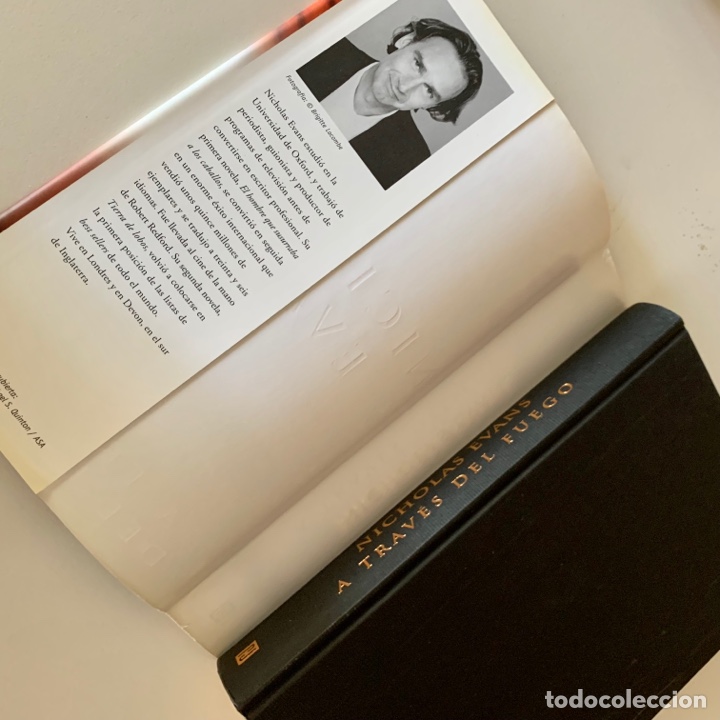 Libros: Libro A TRAV&Eacute;S DEL FUEGO de NICHOLAS EVANS - Foto 3