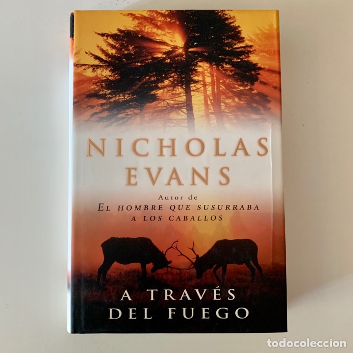 Libros: Libro A TRAV&Eacute;S DEL FUEGO de NICHOLAS EVANS - Foto 1