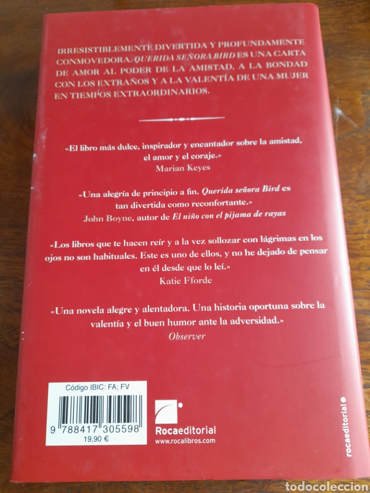 Libros: Querida se&ntilde;ora Bird. A.J.Pearce - Foto 2