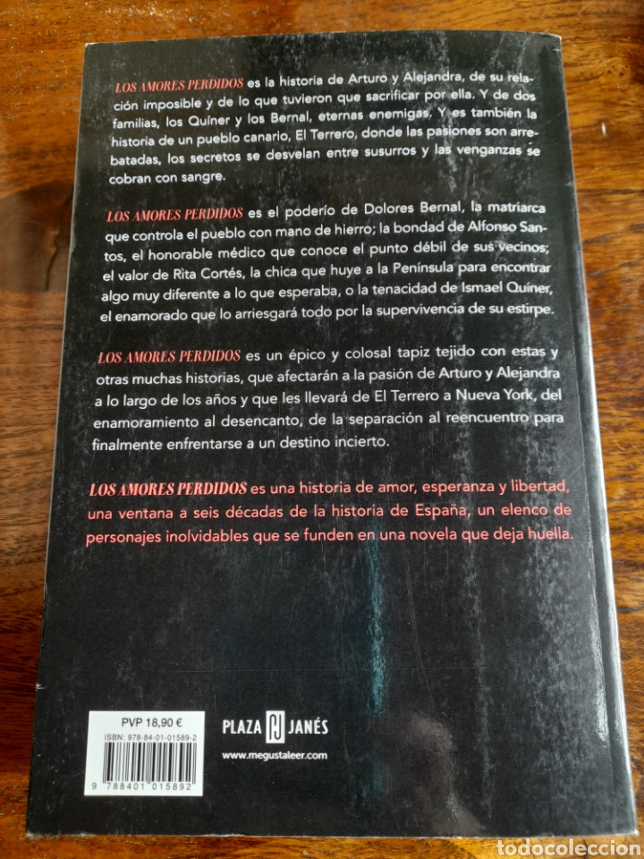 Libros: Los amores perdidos. Miguel de Le&oacute;n - Foto 2