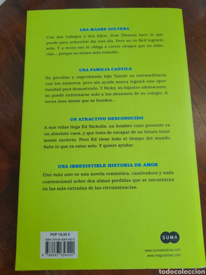 Libros: Uno m&aacute;s uno. Jojo Moyes - Foto 2