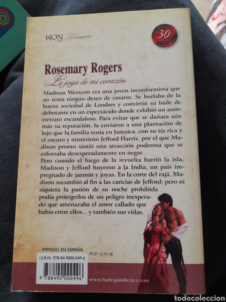 Libros: La joya de mi coraz&oacute;n. Rosemary Rogers - Foto 2