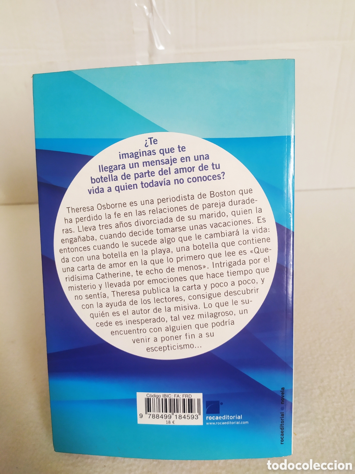 Libros: Mensaje de una botella de Nicholas Sparks. - Foto 2