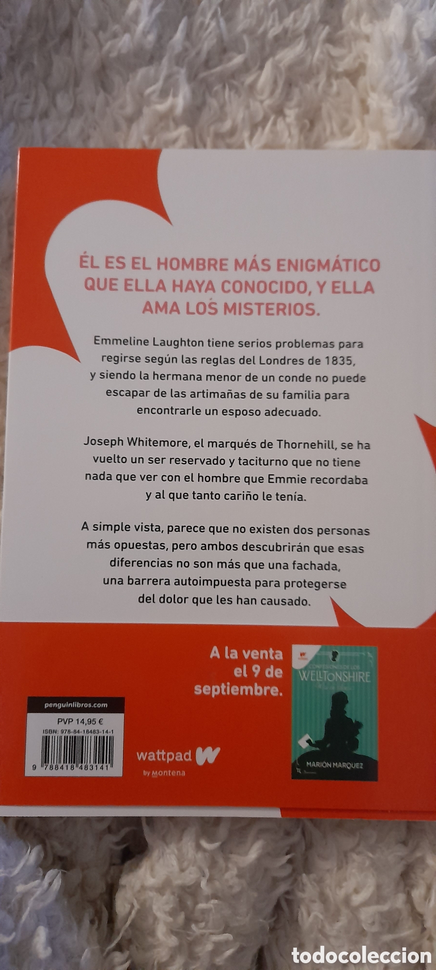 Libros: Confesiones de los Welltonshire. Marion Marquez - Foto 2