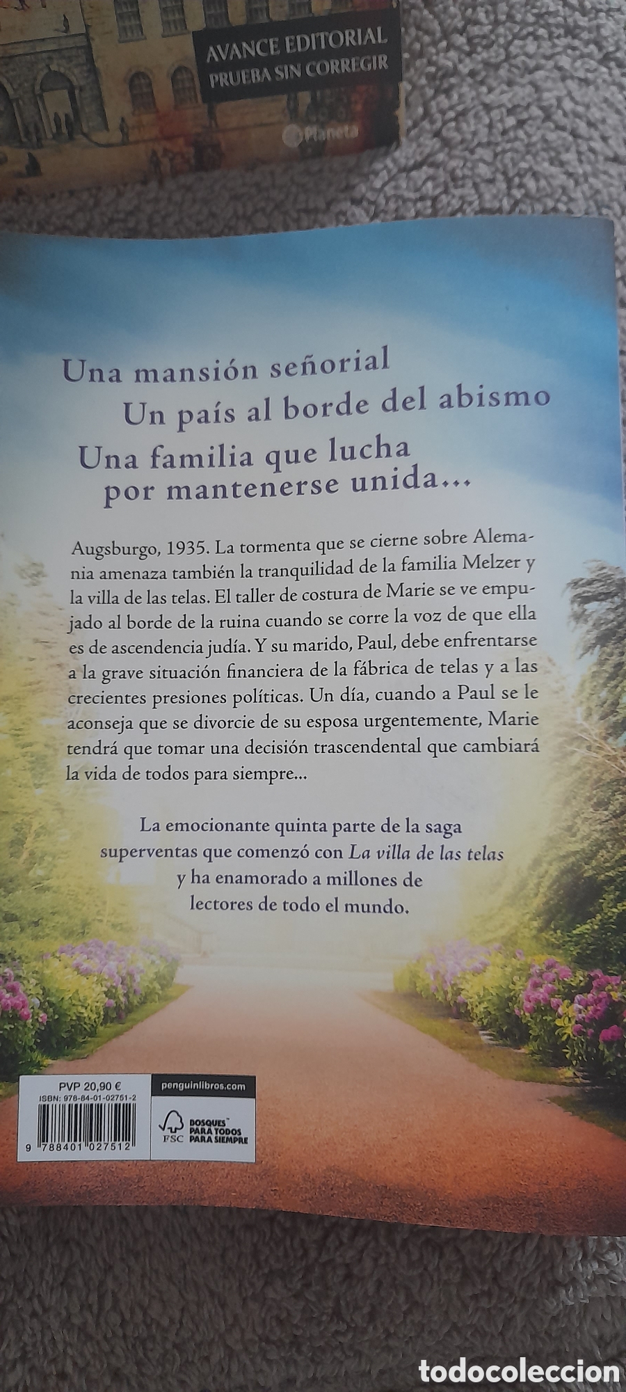 Libros: Tormenta en la villa de las telas. Anne Jacobs - Foto 2