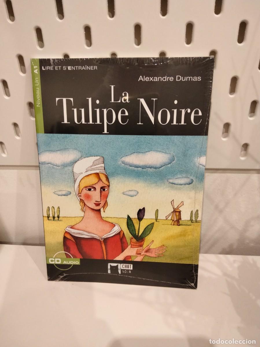 Libros: LIBRITO Y CD AUDIO LA TULIPE NOIR DE ALEXANDRE DUMAS - Foto 1