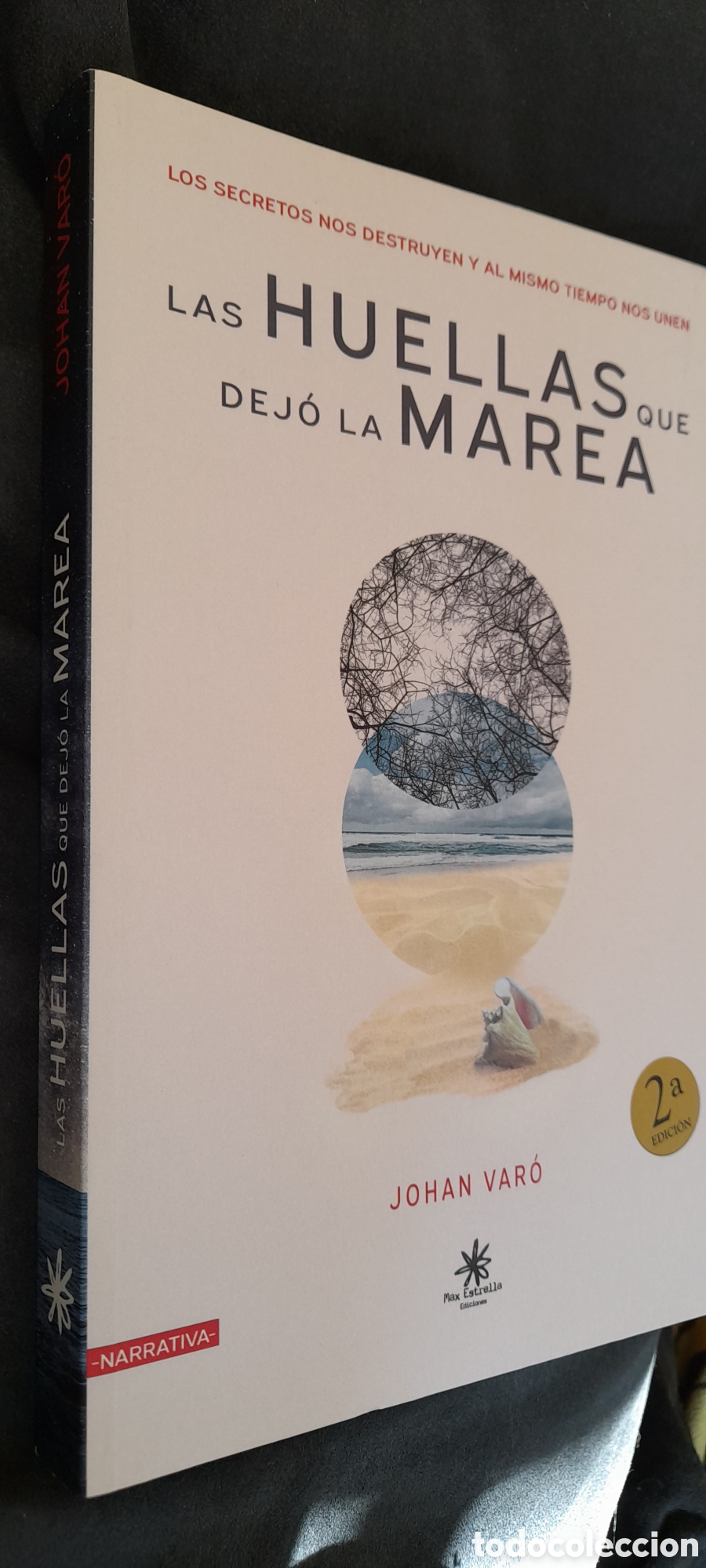 Libros: Las huellas que dej&oacute; la marea. Johan Var&oacute; - Foto 3