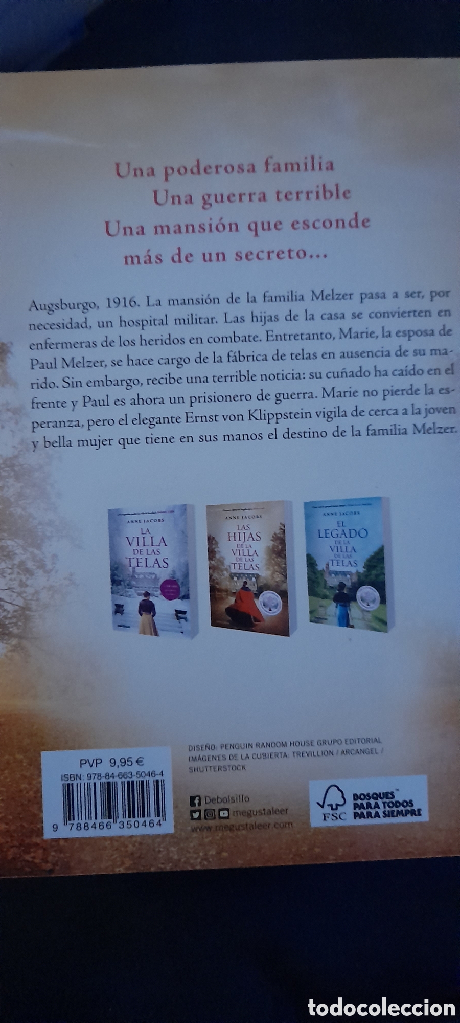 Libros: Las hijas de la villa de las telas. Anne Jacobs - Foto 2