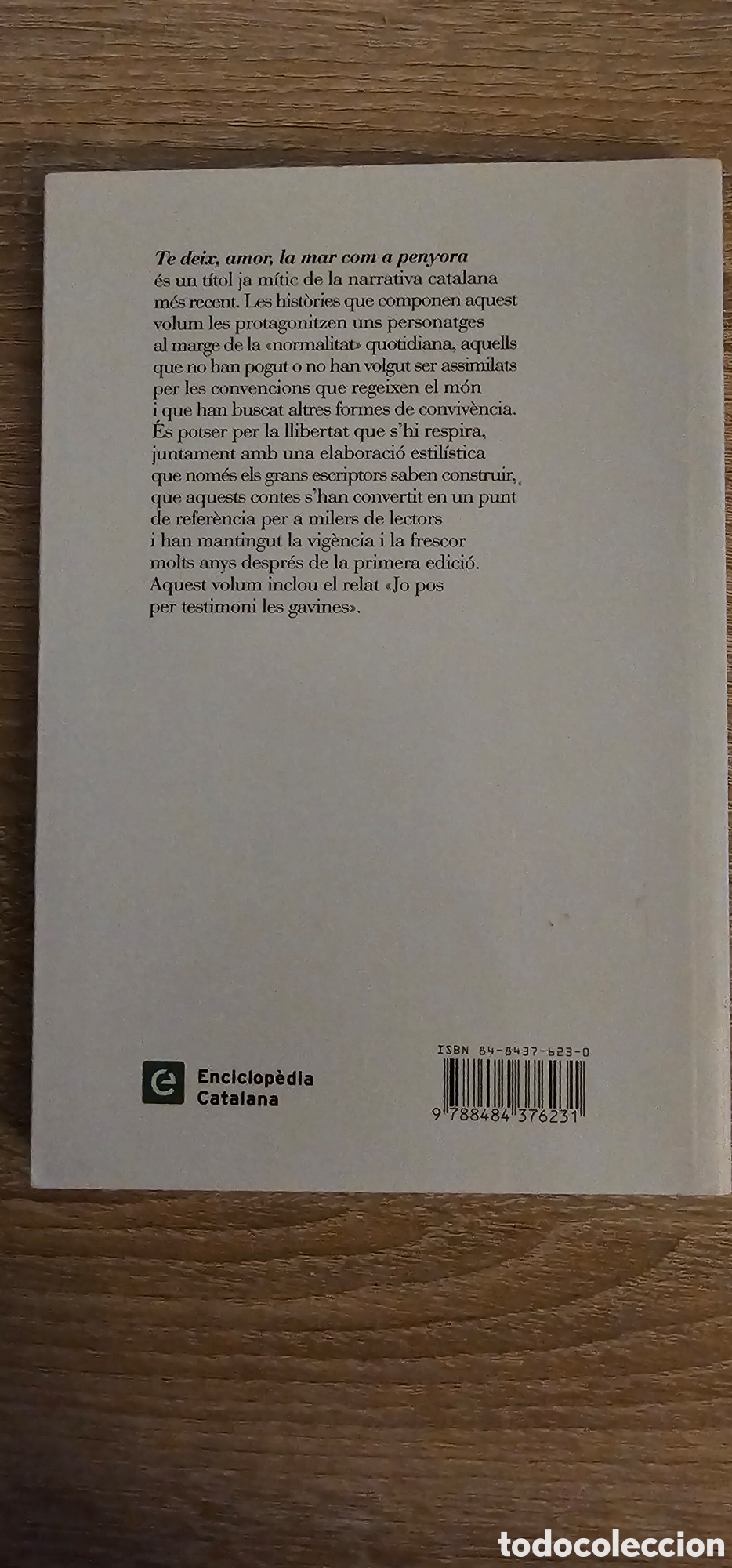 Libros: Te deix ,amor,la mar com a penyora - Foto 2
