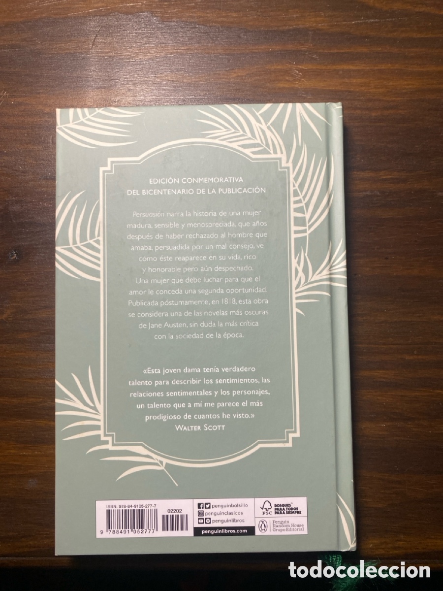 Libros: Persuasi&oacute;n de Jane Austen - Foto 2