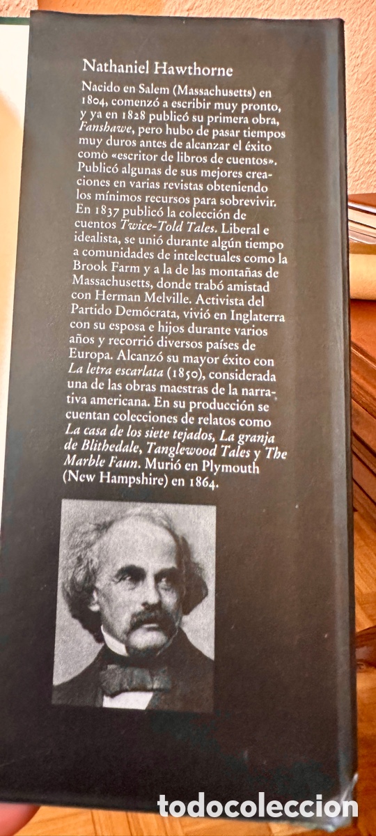 Libros: Libro La Letra Escarlata. Nathaniel Hawthorne - Foto 3
